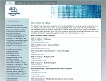 Tablet Screenshot of go2ata.org